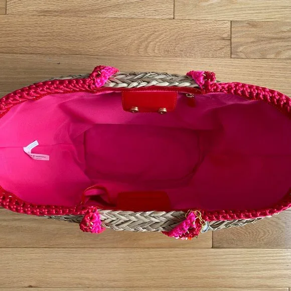 NEW Juicy Couture Straw Bag - Picture 3 of 5
